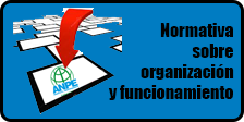 Normativa sobre organización y funcionamiento